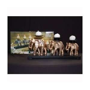  Metal Elephant Candle Holder REDEN1643: Home & Kitchen