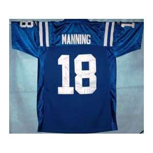  Eli Manning Autographed Uniform   Peyton Colts: Sports 