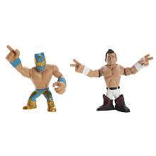 WWE Rumblers Action Figures 2 Pack   Sin Cara & Evan Bourne   Mattel 