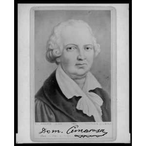  Domenico Cimarosa,1749 1801,Italian opera composer