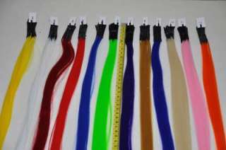 20 21High Temperature Synthetic Hair Extension Stick Tip 12pcs 