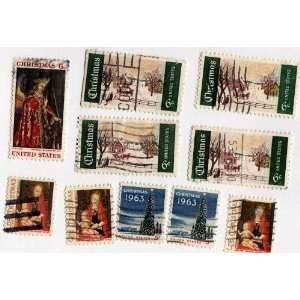  10 U.S Postage Christmas Stamps: Everything Else