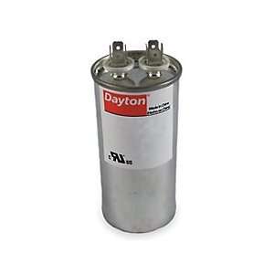    DAYTON Run Capacitor, 25 MFD, 370 VAC, Round 