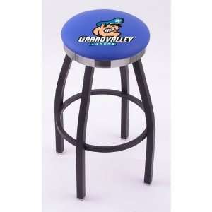 Grand Valley State Single Ring Swivel Bar Stool:  Sports 