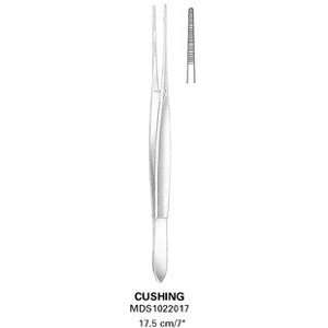  Dressing Forceps W/ Pin, Cushing   Straight, 7, 17 cm 