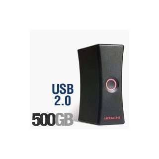  Hitachi 500GB USB External Hard Drive: Electronics