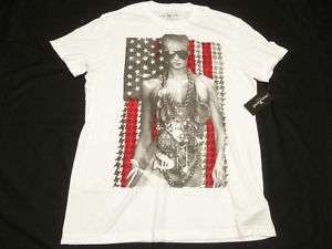 NWT Mens Marc Ecko T Shirt Bling Americana Tee S G957  
