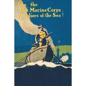  Join the U.S. Marine Corps   Soldiers of the Sea   Poster 