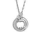Mother and Child Sterling Silver Pendant