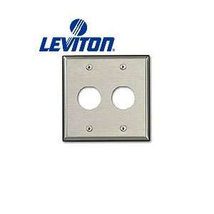  Leviton D6710 2S2 Dual Gang 2 Port DuraPort Industrial 