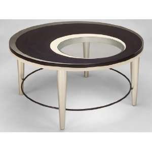  Round Contemporary Wooden Coffee Table
