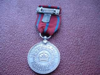 Metropolitan Police 1911 Coronation Medal & Ribbon & Research  