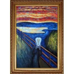  The Scream, Munch Reproduction Oil Painting, with 