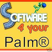 PDA Software & Games Suite for PALM tx Vx Z22  