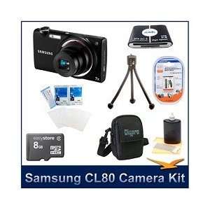  CL80 Digital Camera Black Kit w/ Memory Card, Card Reader 
