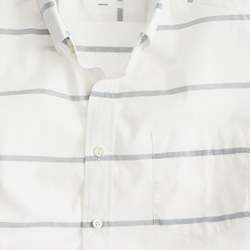 lightweight short sleeve shirt in sea stripe $ 64 50