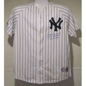 Joe Torre Autographed/Hand Signed New York Yankees Majestic Jersey