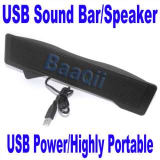 Portable USB Speaker Audio Sound Bar 4 Notebook Laptop Windows7 64 