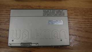 Sony Walkman WM 10RV Portable Stereo Cassette Tape Player Rare  