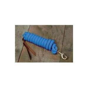  3 PACK LEAD COWBOY BRAIDED ROPE, Color: BLUE; Size: 10 FEET 