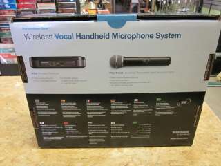 NEW SHURE PG24/PG58 H7 Wireless Vocal System  