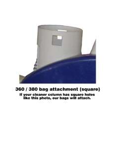 Product Information Replacement bag, pool cleaner bag, All Purpose