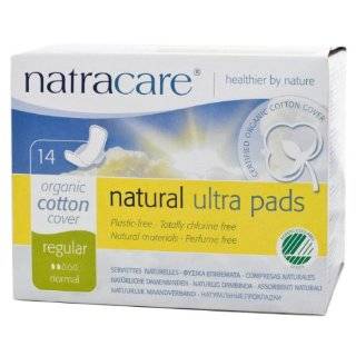   Natural Ultra Pads with Wings, Regular, 14 Count Boxes (Pack of 12