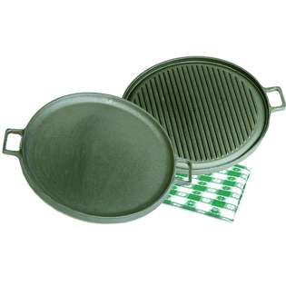 Texsport Cast Iron Griddle   Reversible 14 Round 