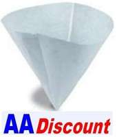 BOX OF DISCO CONE SHORTENING FILTERS 50 COUNT FC 10 3 PAPER GREASE 