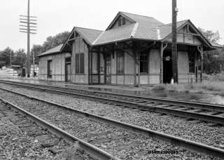 Erie Railway Railroad Train Shohola Station PA 1971  