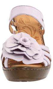 Born Flower Viola (Purple) Burnished Sandals Size 6/Euro 36.5  