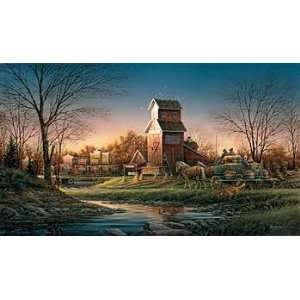    Terry Redlin S/N print ABOVE THE FRUITED PLAIN: Everything Else