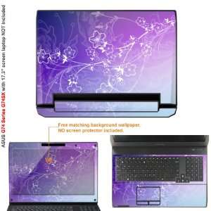 Protective Decal Skin Sticker (Matte finish) for ASUS G74 Series G74SX 