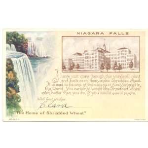   The Home of Shredded Wheat   Niagara Falls New York: Everything Else
