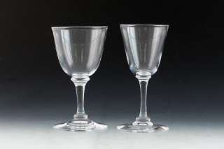 STEUBEN SHERRY & SMALL WINE GLASSES PATTERN # 7644  
