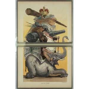   Roosevelt,B Odell,Republican Party,elephant,elections,Keppler,1904