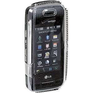  Clam Shell Carrying Case for LG Voyager VX10000 Black Cell Phones 