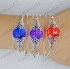 FREE Fashion 30pcs crystal resin bead silver plated bracelets