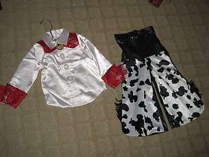 Toy Story JESSIE COSTUME Dress XXS 2 / 3 DISNEY Store  