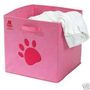   Performance Collapsible Cube Dog Pet Toy Box PINK