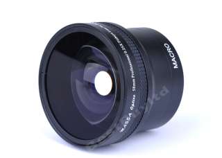   fisheye wide angle Lens + Macro Lens for Canon Nikon Pentax Sony NEX