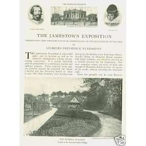  1907 Jamestown Exposition Pocahontas John Smith 