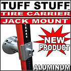   HI LIFT JACK / SHOVEL MOUNT FOR SPARE TIRE CARRIER JEEP TIRE SWING OUT