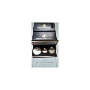   Silver 3 piece Proof set. 1989 U.S. Congressional coins Everything