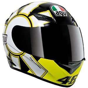  AGV K3 Series Helmet , Color: Gothic Black, Size: 2XL 