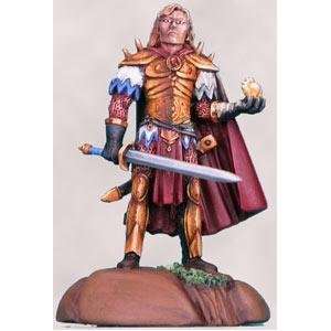   Miniatures Male Elven Fighter Mage with Sword Toys & Games