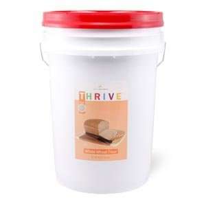 Shelf Reliance THRIVE Emergency Supplies Whole Wheat Flour 40 lb. Pail 