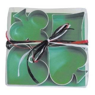 Lets Play Cards Cookie Cutters   Set of 4 