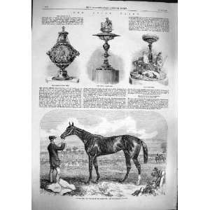  1861 ASCOT RACES HORSES THORMANBY QUEEN VASE HUNT CUP 
