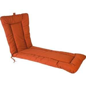   Husk Texture Brick Patio Chaise Lounge Cushion: Patio, Lawn & Garden